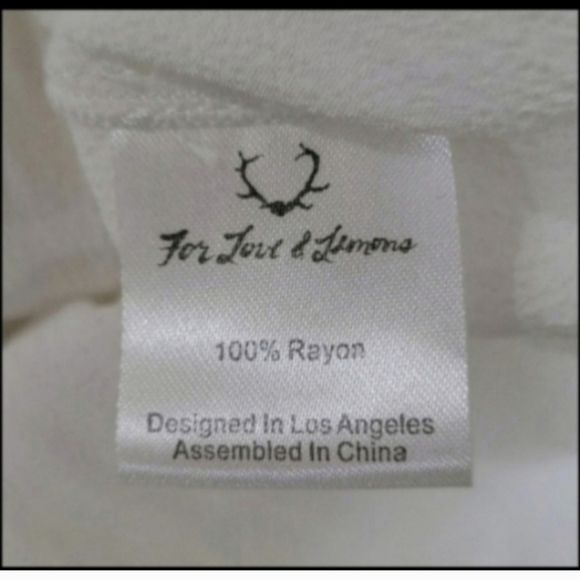 For Love and Lemons Chica Slipdress Ivory - Picture 14 of 16